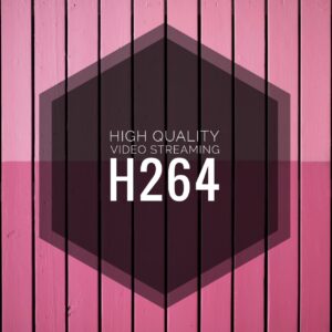 H.264 video codec for High Quality Streaming